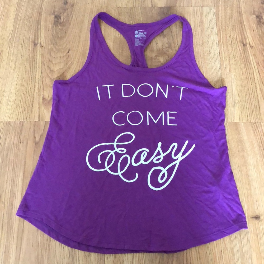 Racer back Nike tank.